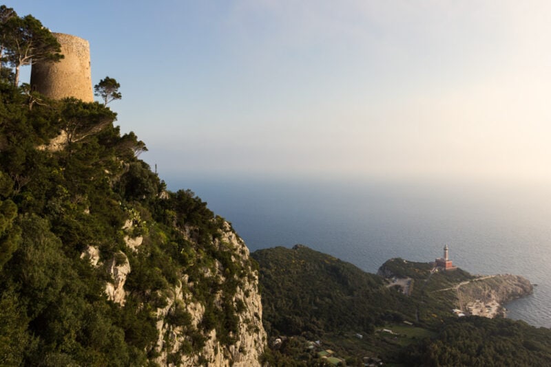 Best Things to do in Capri: Punta Carena Lighthouse