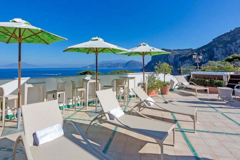 Cool Hotels in Capri, Italy: Luxury Villa Excelsior Parco