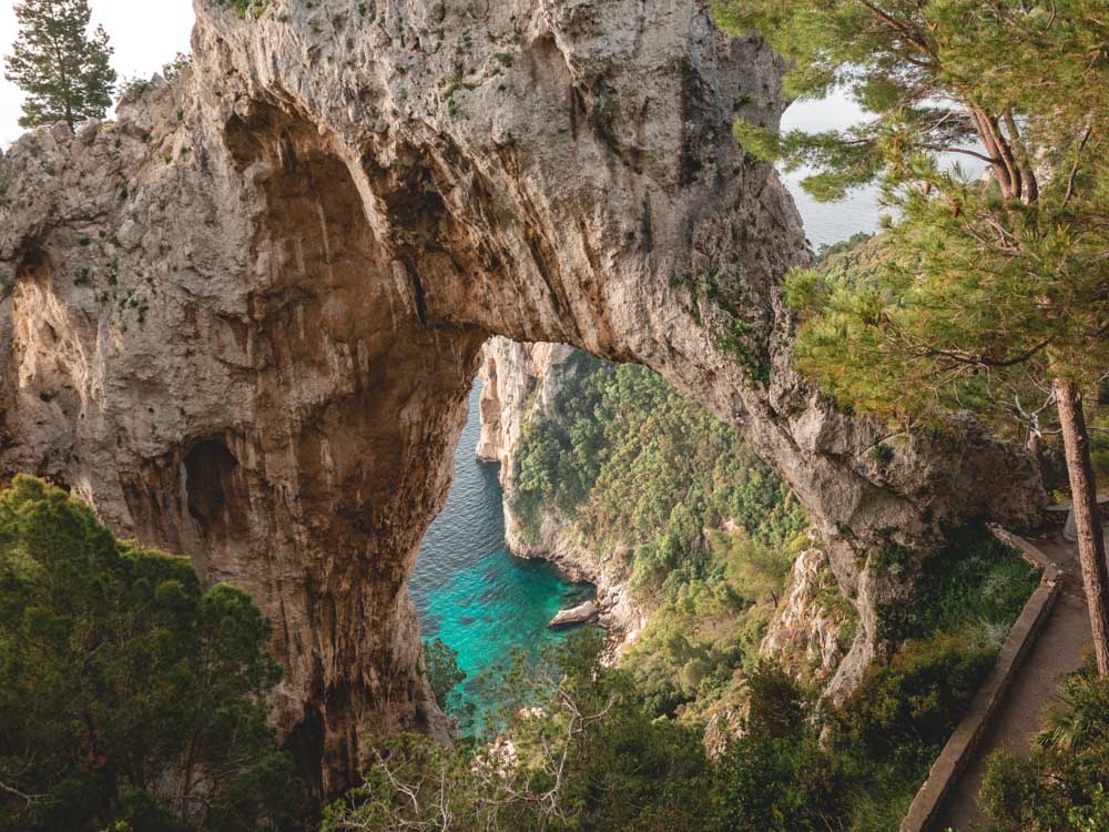 Cool Things to do in Capri: Arco Naturale