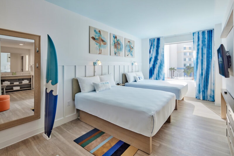 Cool Universal Orlando Hotels: Universal’s Endless Summer Resort — Surfside Inn & Suites
