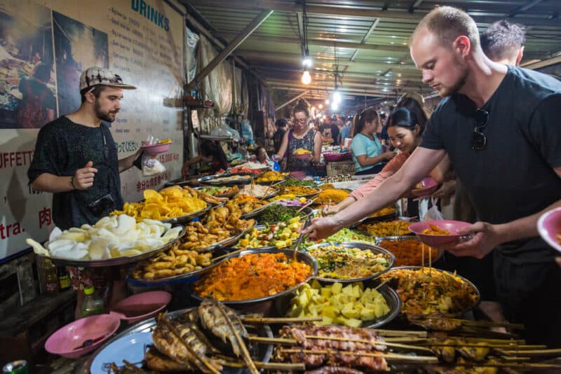 Luang Prabang, Laos Things to do: Night Market