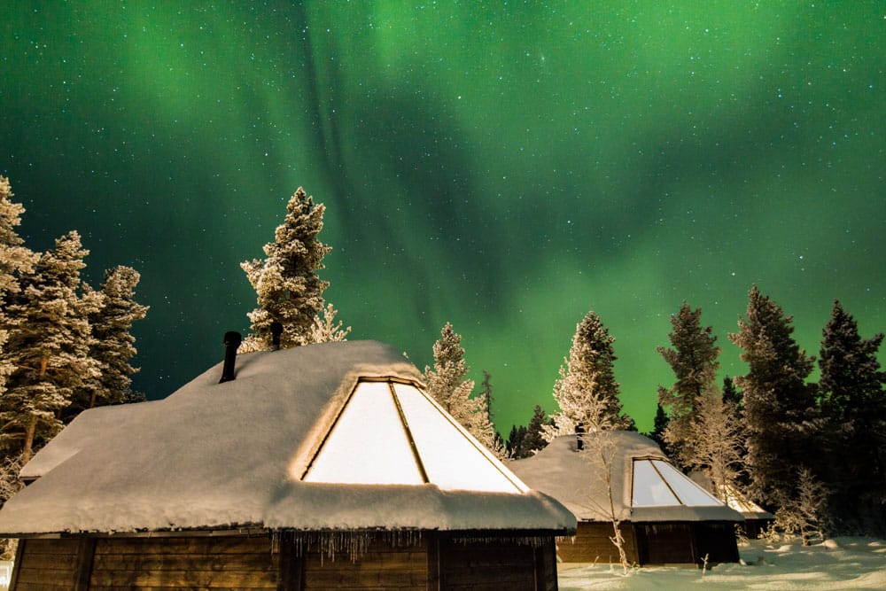 Unique Hotels to See Northern Lights: Aurora Village