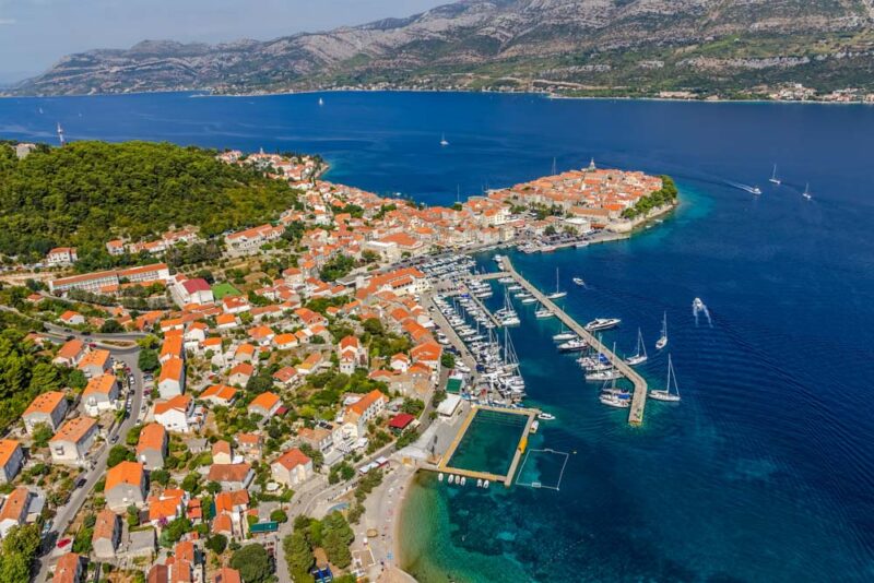 What Places have Shoulder Season in Europe in April: Dalmatian Coast, Croatia