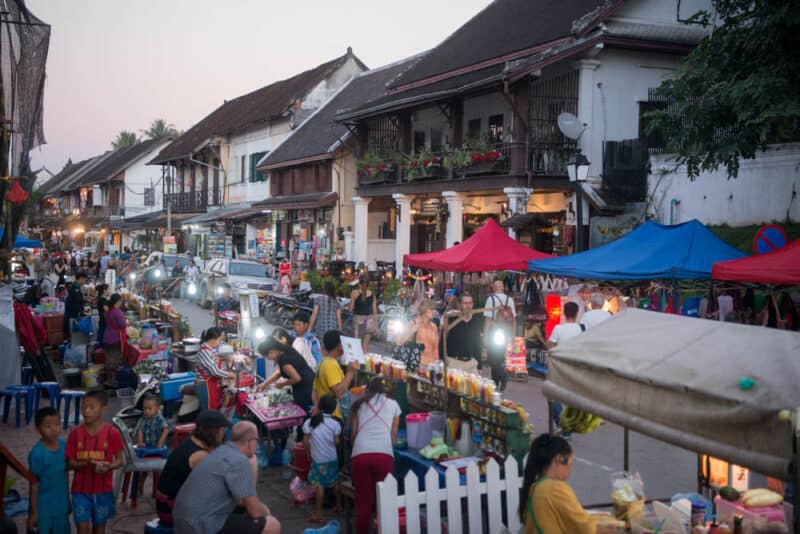 What to do in Luang Prabang, Laos: Night Market