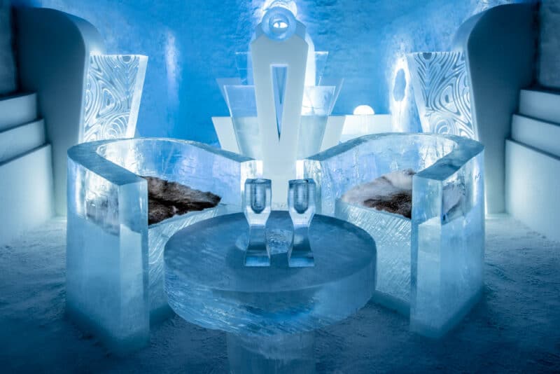 Where to Stay to See Northern Lights: Icehotel
