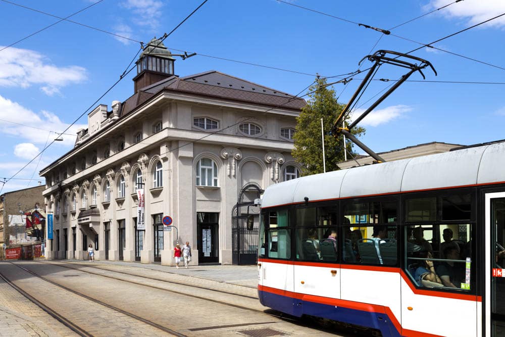 2 Week Itinerary in Czech Republic: Tram in Olomouc