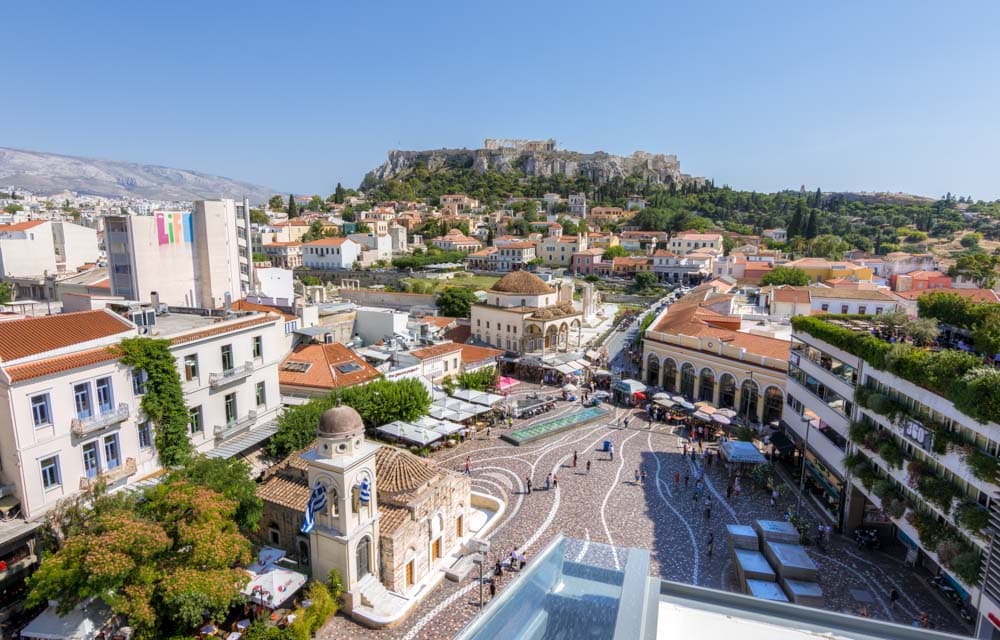 3 Days in Athens Itinerary: Monastiraki Square