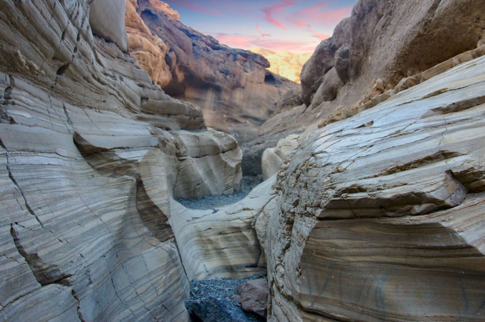3 Days in Death Valley National Park Weekend Itinerary: Mosaic Canyon