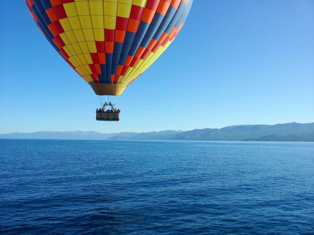 Best Things to do in Lake Tahoe: Hot Air Balloon