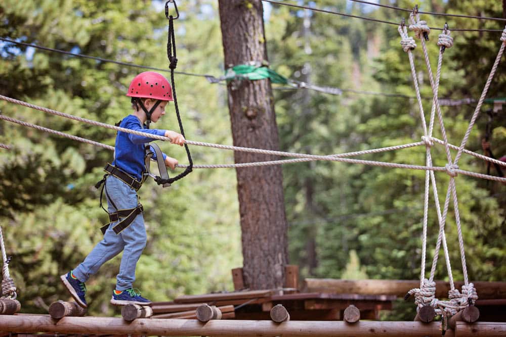 Must do things in Lake Tahoe: Tahoe Treetop Adventure Park