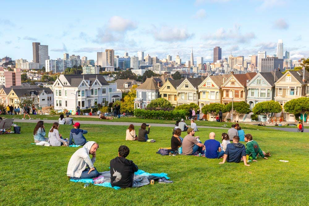San Francisco 3 Day Itinerary Weekend Guide: Alamo Square Park
