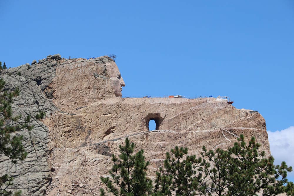 South Dakota Things to do: Crazy Horse Memorial