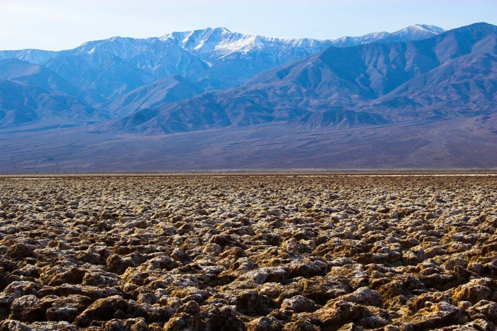 Weekend in Death Valley National Park 3 Days Itinerary: Devils Golf Course
