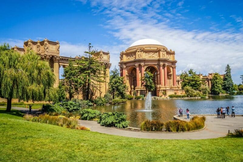 Weekend in San Francisco 3 Days Itinerary: Palace of the Fine Arts