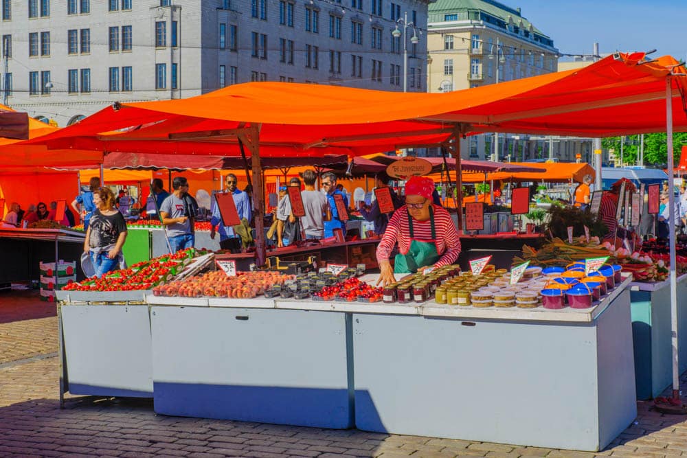 3 Days in Helsinki Itinerary: Market Square