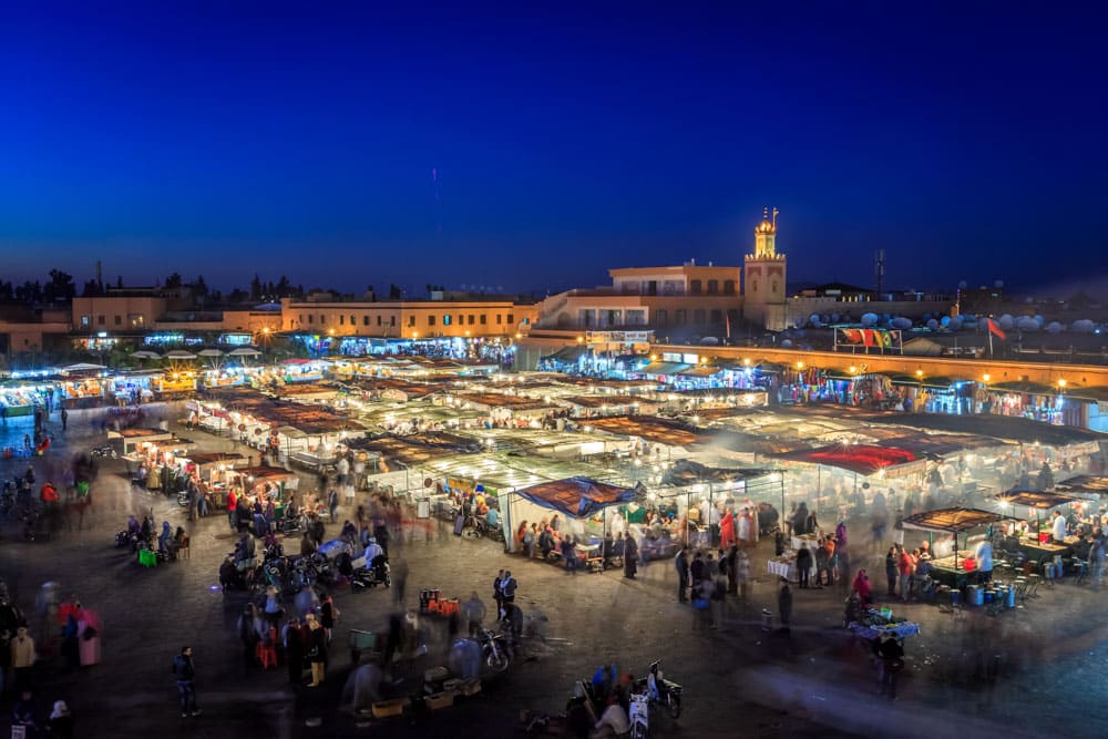 3 Days in Marrakesh Weekend Itinerary: Jemaa el-Fnaa 