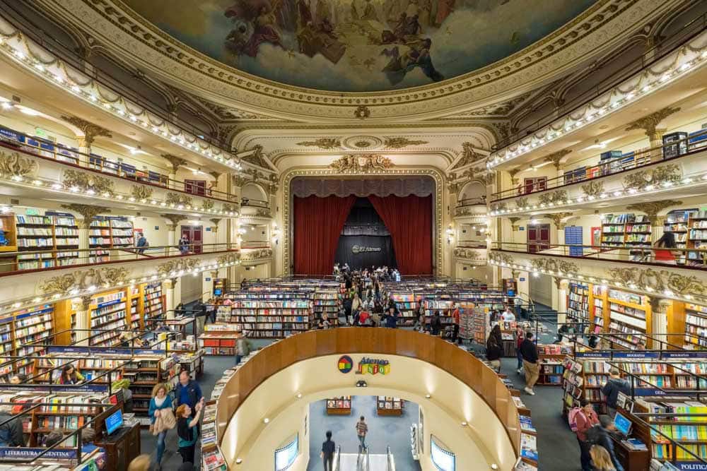 Argentina Things to do: Buenos Aires Bookstore