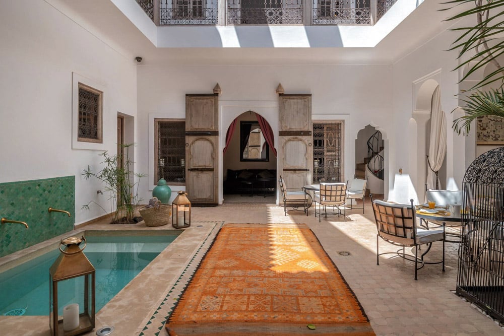Cool Hotels in Marrakesh, Morocco: Riad Altair