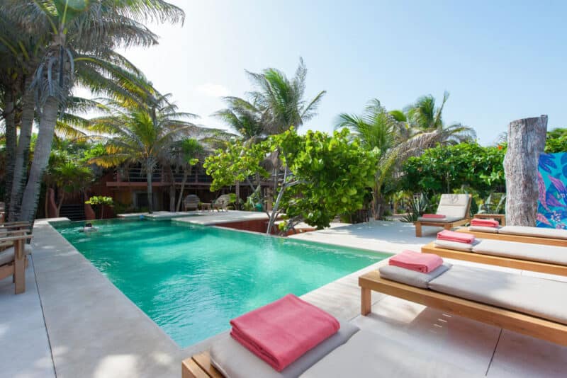 Cool Hotels in Tulum, Mexico: Zamas Hotel