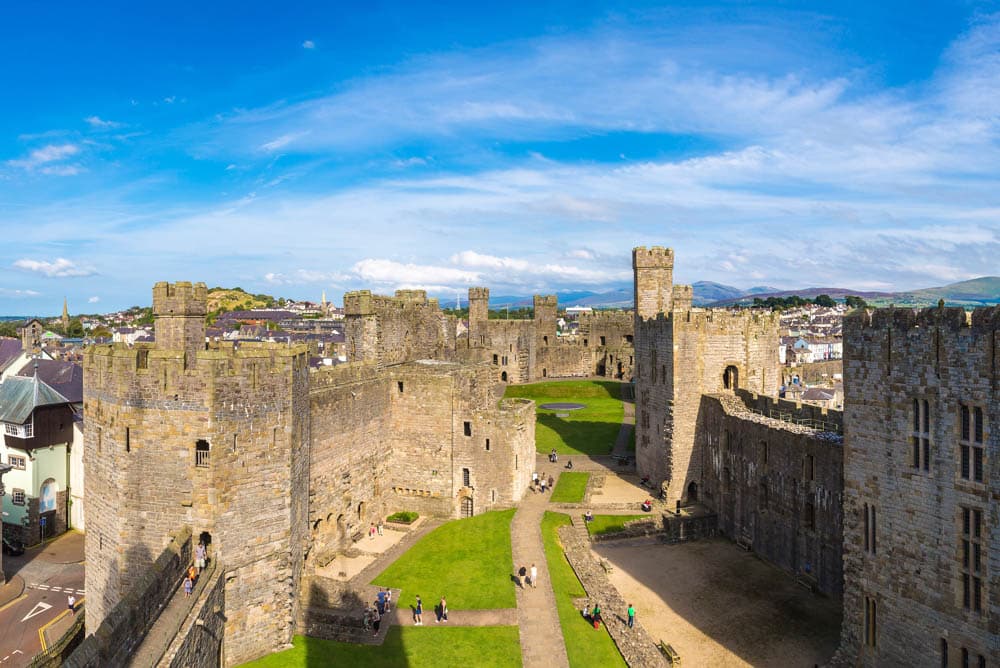 Cool Things to do in Wales: Caernarfon Castle
