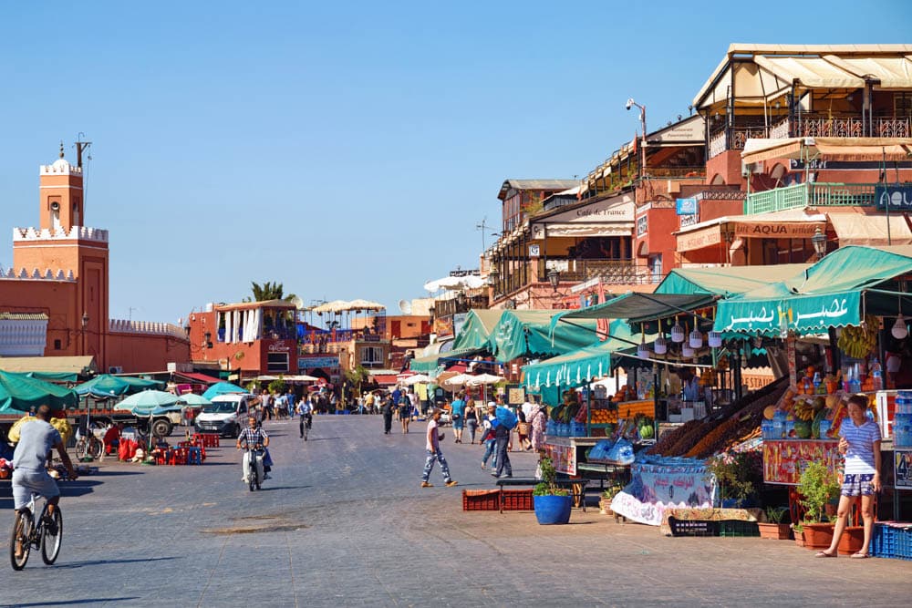 Weekend in Marrakesh 3 Days Itinerary: Jemaa el-Fnaa 