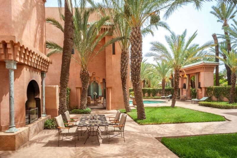 Where to Stay in Marrakesh, Morocco: Amanjena Resort