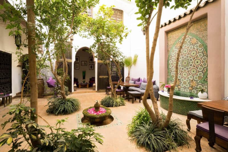 Where to Stay in Marrakesh, Morocco: Riad Houdou