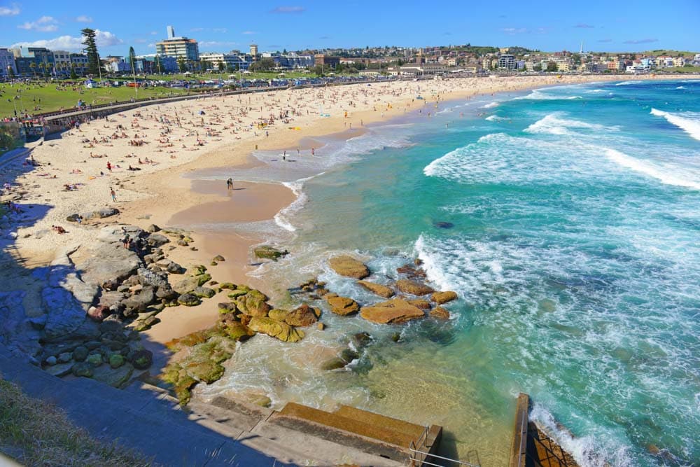 2 Weeks in Australia Itinerary: Bondi Beach