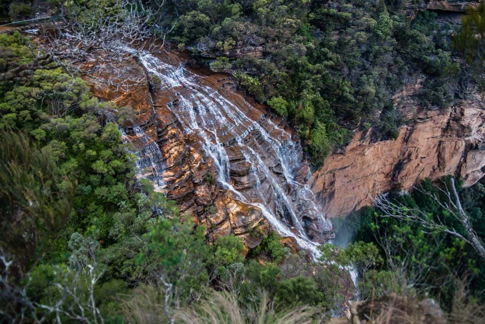 Australia Two Week Itinerary: Blue Mountains National Park Katoomba Falls