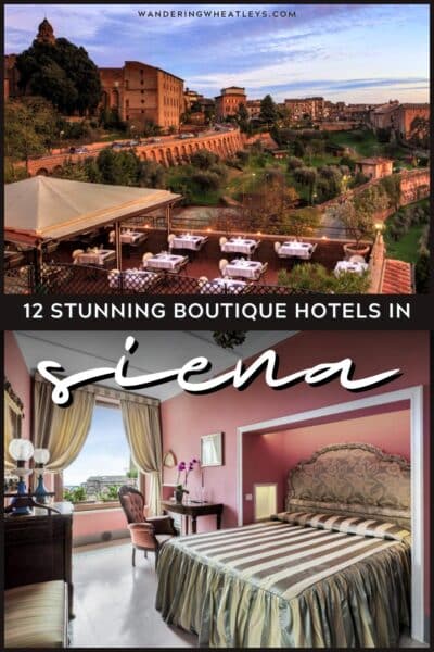 Best Boutique Hotels in Siena, Italy