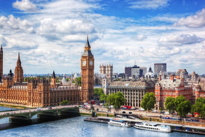 Best Cities to Visit in Europe in May: London, United Kingdom
