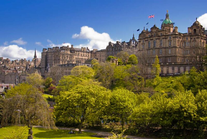 Best Places to Visit in Europe in October: Edinburgh, Scotland
