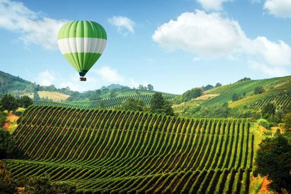 Cool Things to do in Tuscany: Hot Air Balloon