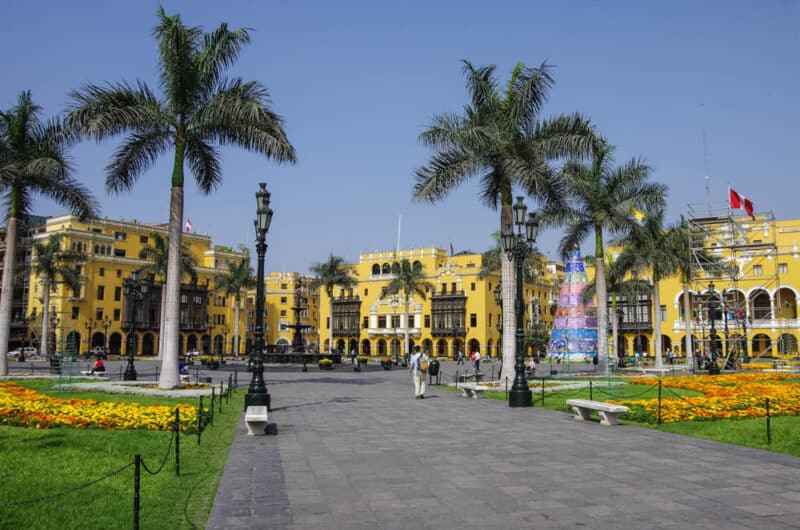 Lima 3 Day Itinerary Weekend Guide: Plaza de Armas