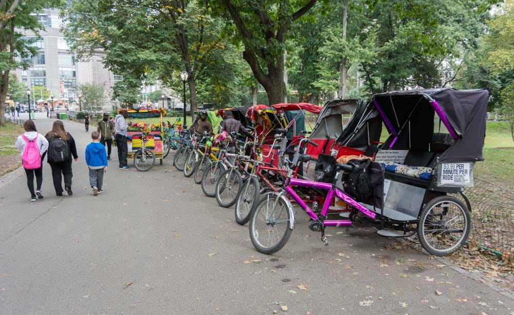 New York City Tours You Have to Take: Pedicab Tour