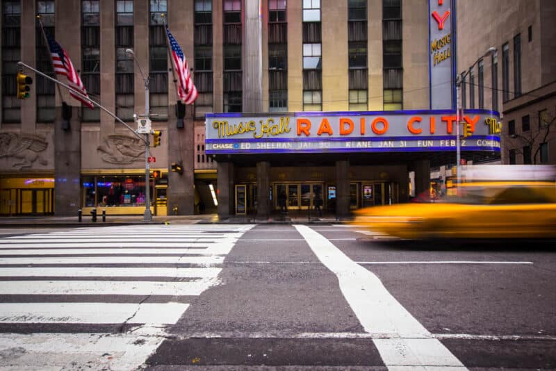 Unique Tours to Book in New York City: Radio City Music Hall Tour