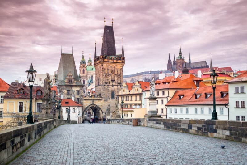 What Places have Shoulder Season in Europe in May: Prague, Czechia
