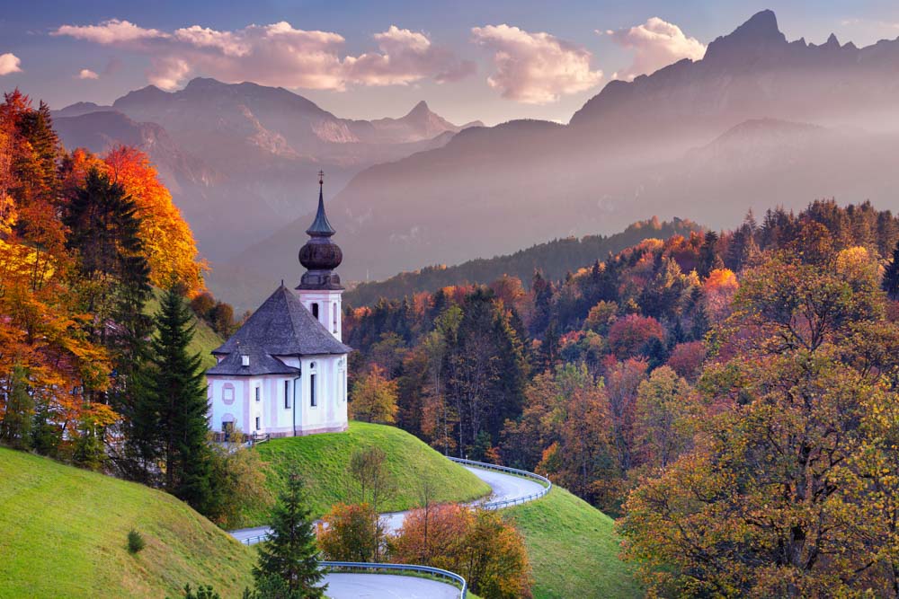 What Places to Visit in Europe in October: Bavarian Alps, Germany