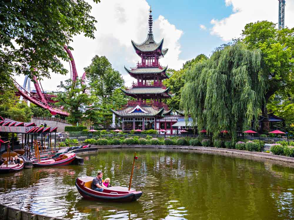 Where to Vacation in Europe in August: Tivoli Gardens