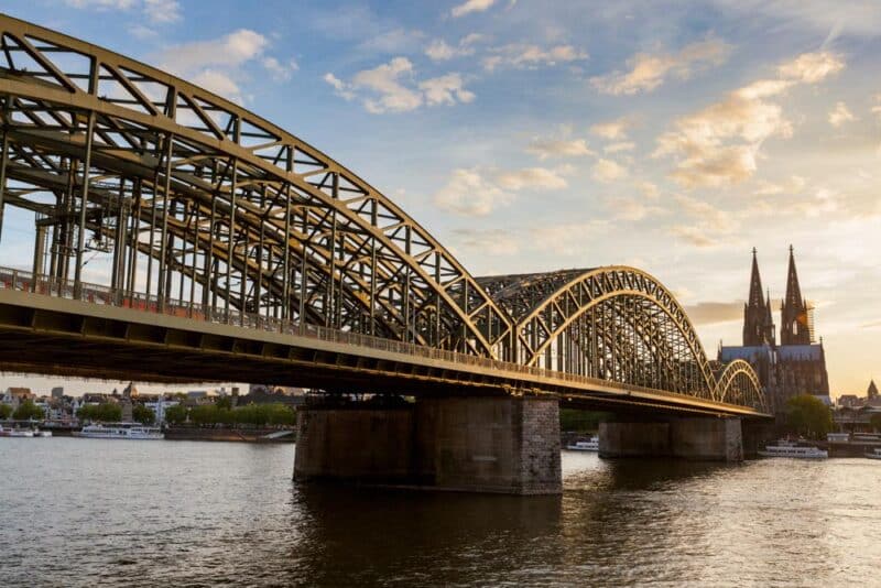 2 Week Itinerary in Germany: Hohenzollern Bridge