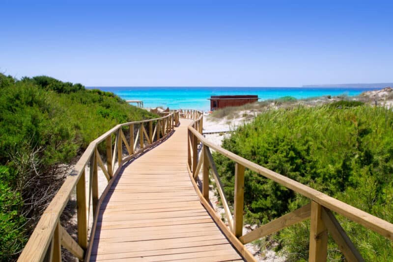 Cool Things to do in Formentera, Spain: Es Arenals