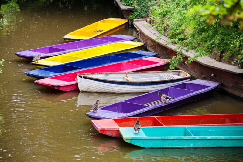 Fun Things to do in Oxford: Punt