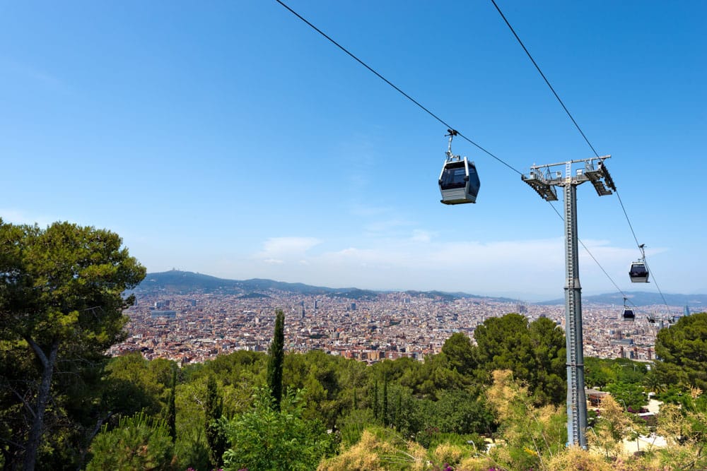 Must Book Tours in Barcelona: Cable Car
