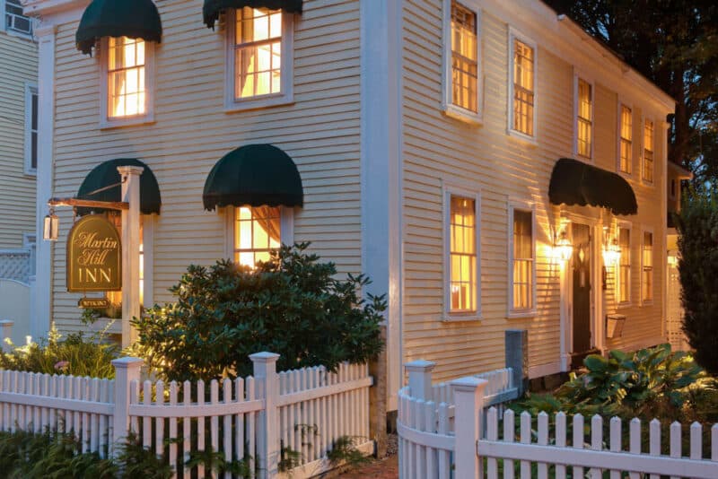 Unique Hotels in Portsmouth, New Hampshire: Martin Hill Inn