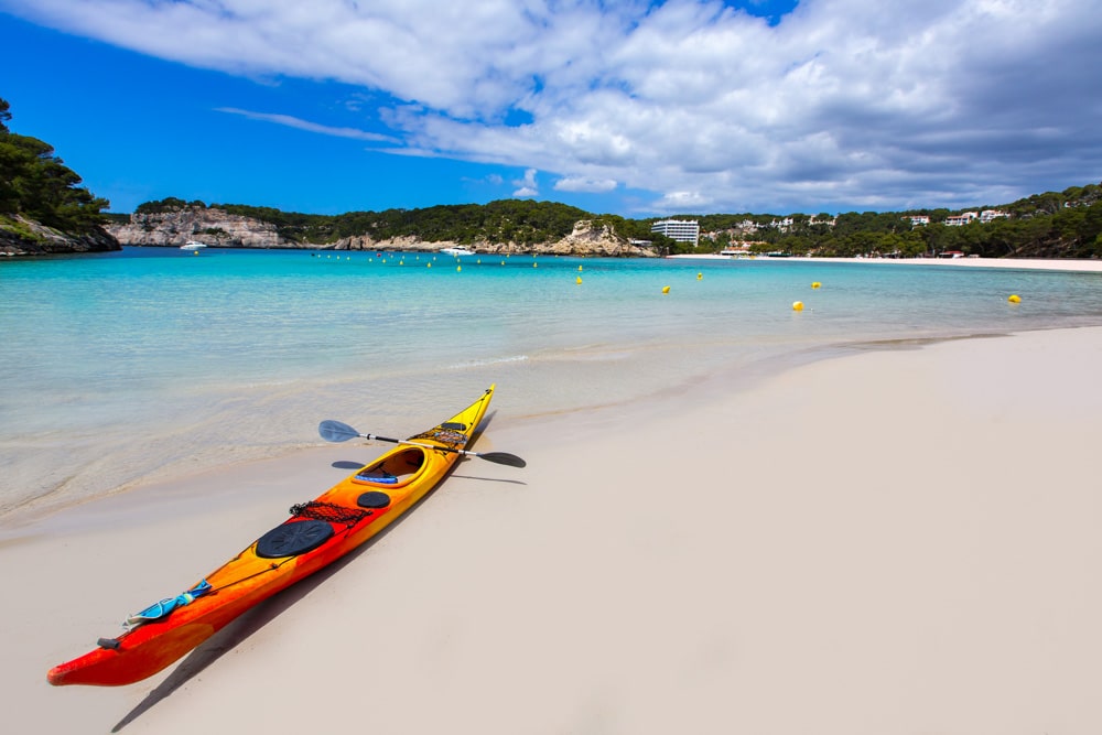 Unique Things to do in Menorca, Spain: Kayak Along the Coastline