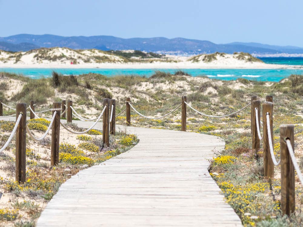 What to do in Formentera, Spain: Playa de Ses Illetes