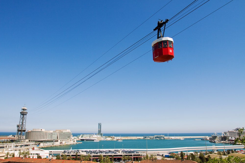 What Tours to Book in Barcelona: Cable Car