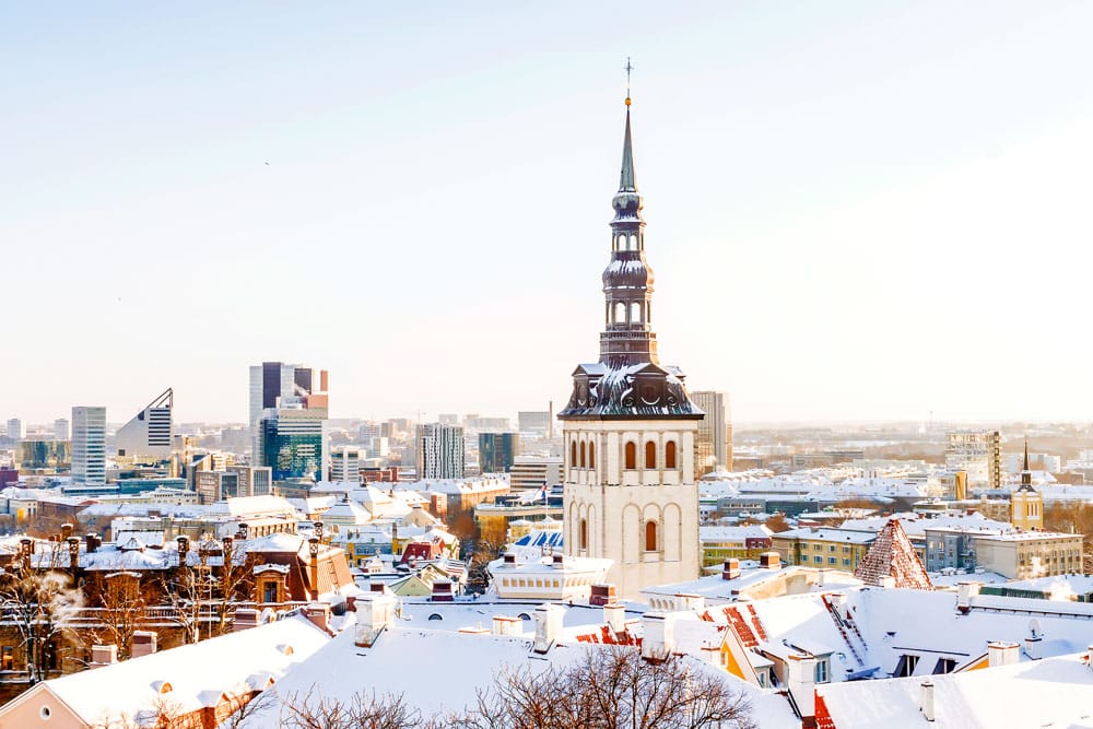 Best Europe Destinations to Visit in Winter: Tallinn, Estonia