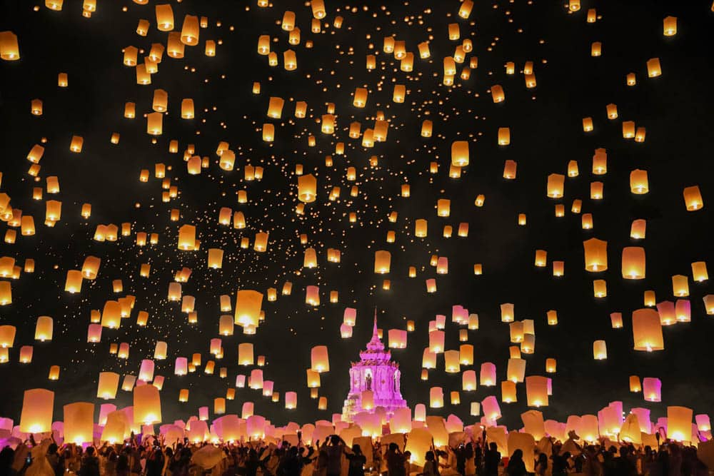 Best Places to Celebrate New Year: Chiang Mai, Thailand