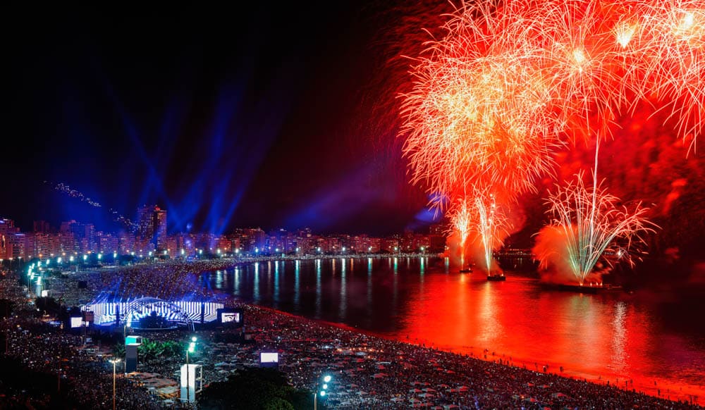 Best Places to Celebrate New Year: Rio de Janeiro, Brazil